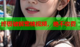 终极破解蜜桃视频，绝不收费