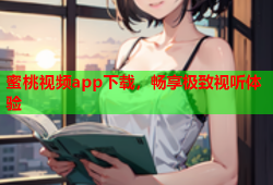 蜜桃视频app下载，畅享极致视听体验
