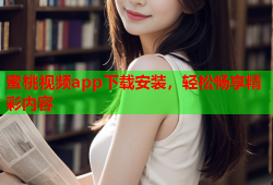 蜜桃视频app下载安装，轻松畅享精彩内容